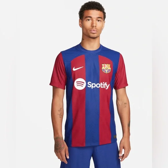 Nike | Shirts | Nike Barcelona Jersey 223 Drifit Cd069900 | Poshmark